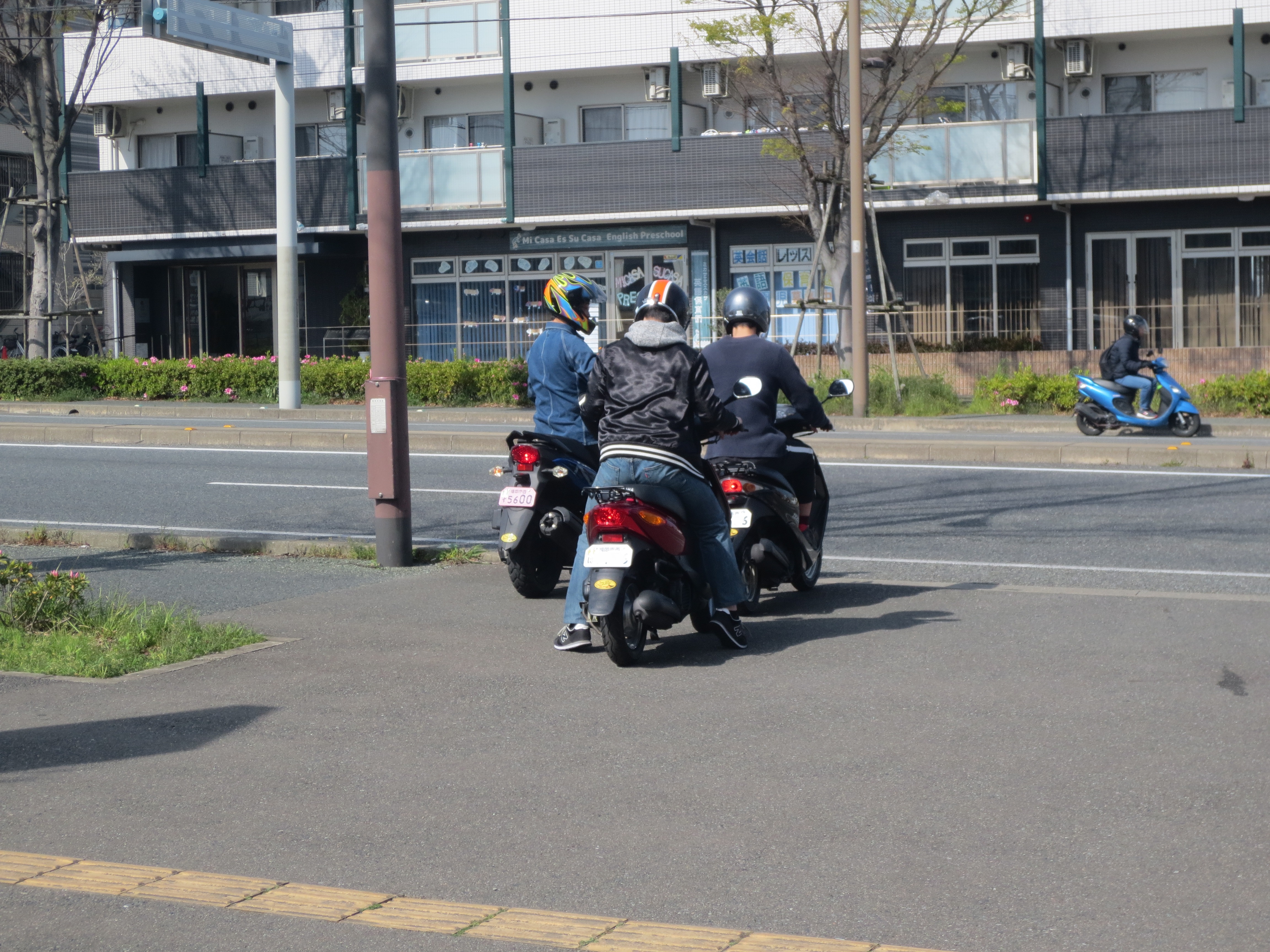 九大伊都キャンパス近くの自転車