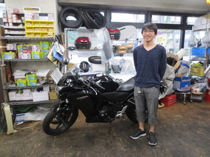 HONDA　CBR250R　納車！