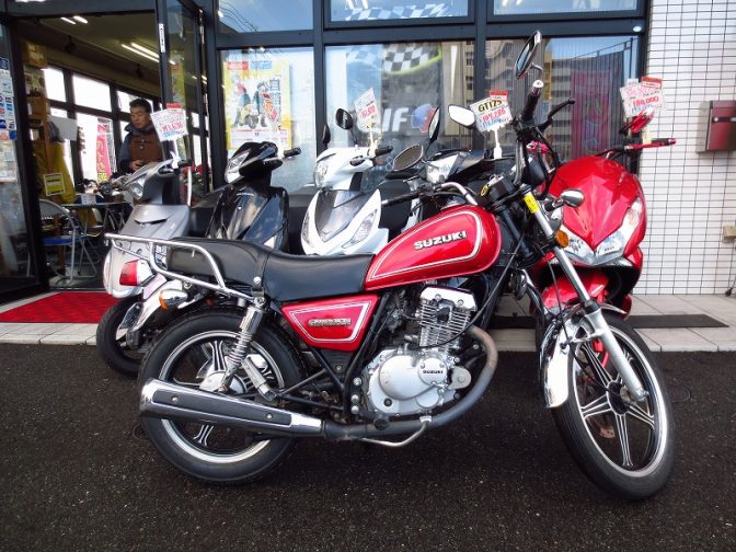 SUZUKI GN125-2F 納車☆ | バイクショップRIZE[ライズ] 福岡市西区 九大伊都キャンパス向かって左