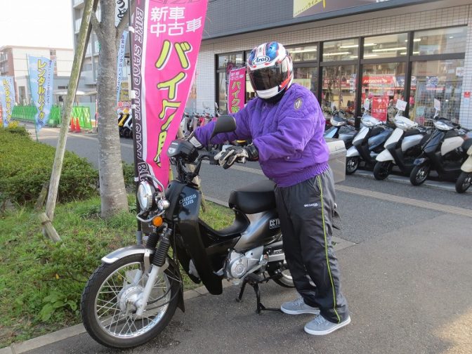 ホンダ　クロスカブ110　レンタル！！