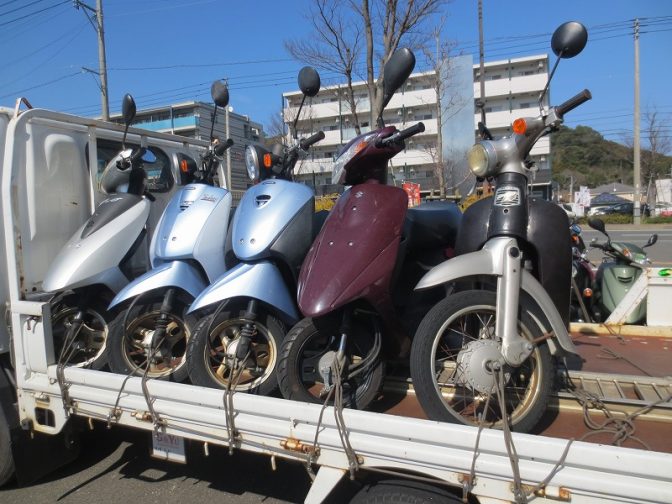 乗らないバイク買取・無料廃車いたします！