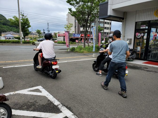 今日も無料路上教習実施！！