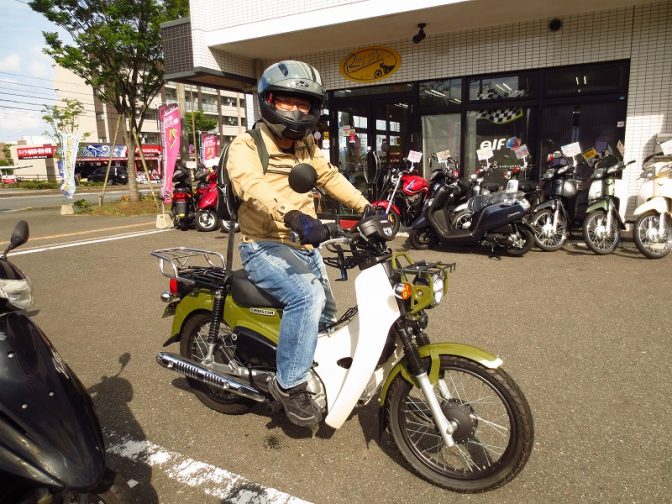 クロスカブ110 グリーン納車 バイクショップrize ライズ 福岡市西区 九大伊都キャンパス近く