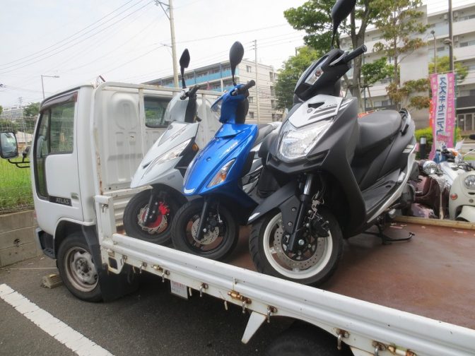 原付2種まとめて納車3台！！