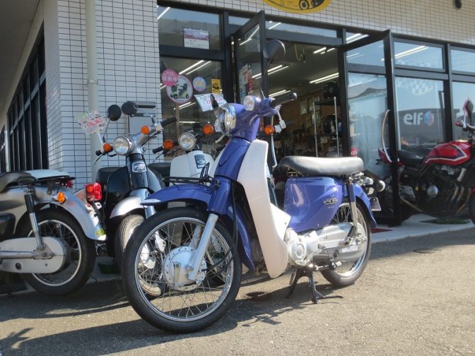 ホンダ　スーパーカブ110　ブルー納車