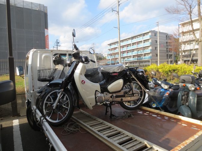 スーパーカブC125　ピカピカの新車！納車配送♪