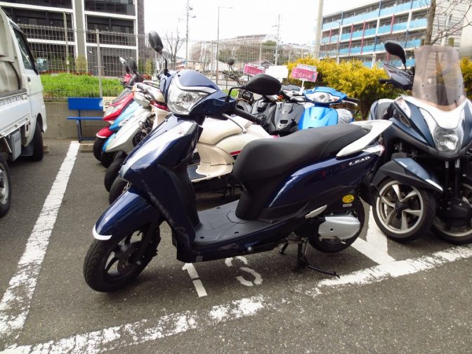 ホンダ　リード125　納車しました。