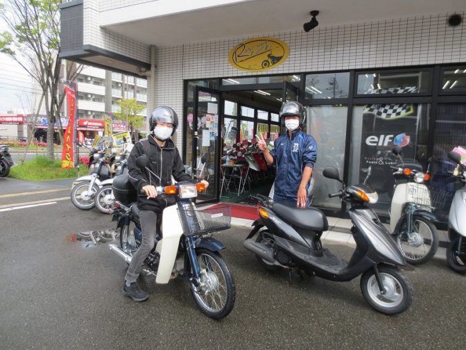 スーパーカブ50＆ジョグ　納車♪