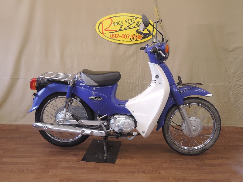 期間限定値下げ ホンダ スーパーカブ110 青 4122 バイクショップrize ライズ 福岡市西区 九大伊都キャンパス近く
