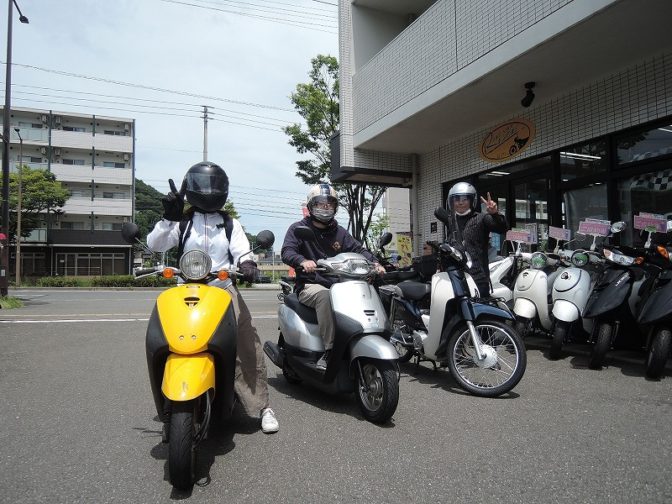 レンタルバイクDAYでした( ;∀;)