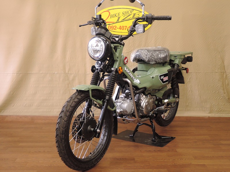 ハンターカブCT125 サファリグリーン