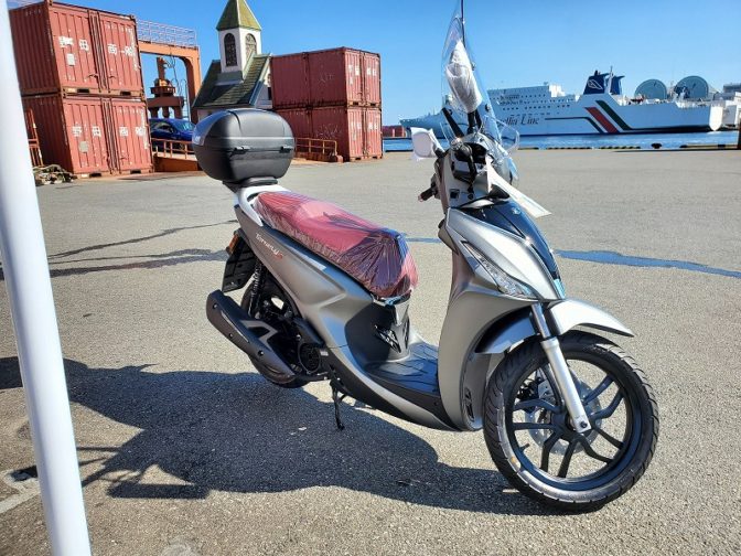 KYMCO ターセリーS125対馬へ旅立ち(;_;)/~~~