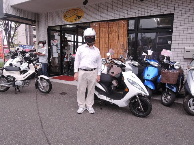 KYMCO　GP125ｉ納車！！