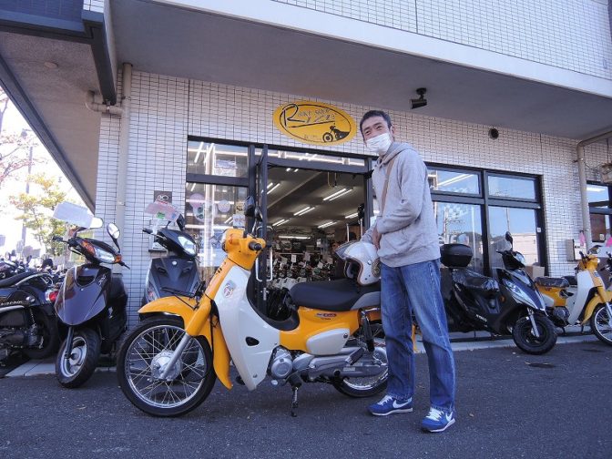 新車！！ホンダスーパーカブ110納車(^^♪