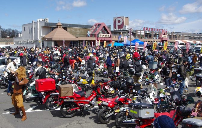 自慢のスーパーカブ1600台集合！！