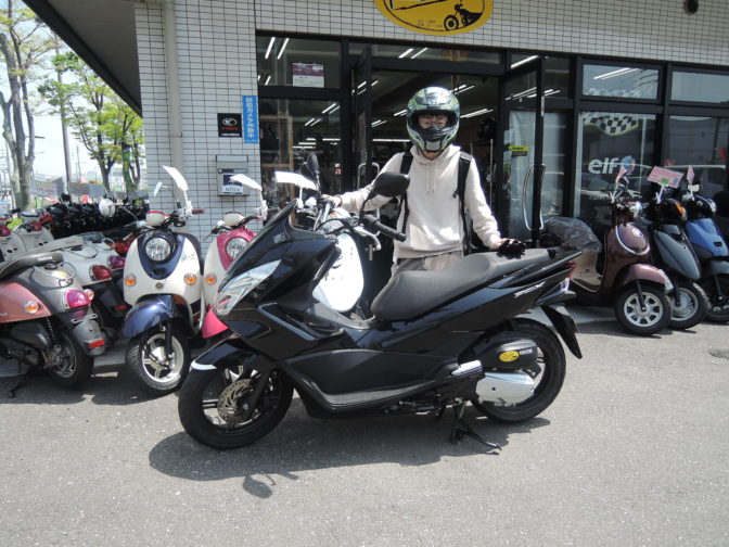 PCX125！九州大学の学生さんに納車！！