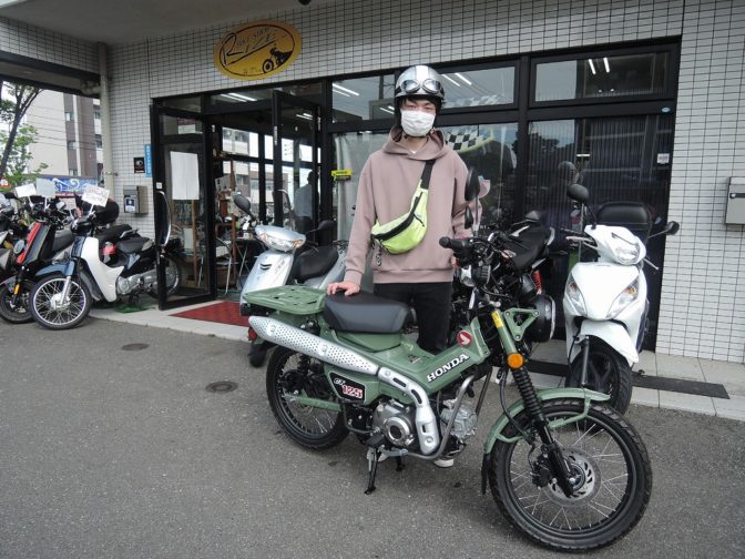 ホンダ　ハンターカブ125　新車　納車！！