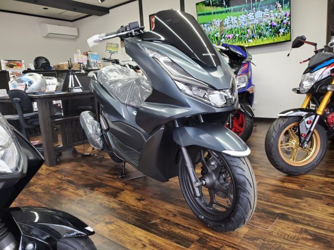 新車！！PCX125　マットスーツブルーメタリック入荷！！