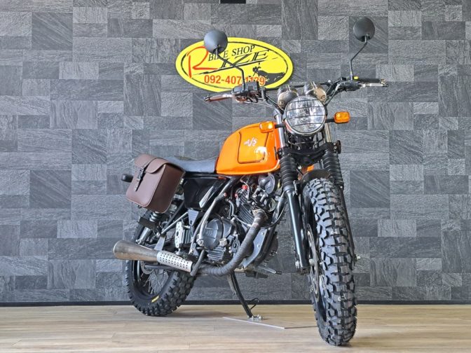 AJS　テンペストスクランブラー１２５　キャブレター交換車入荷！！