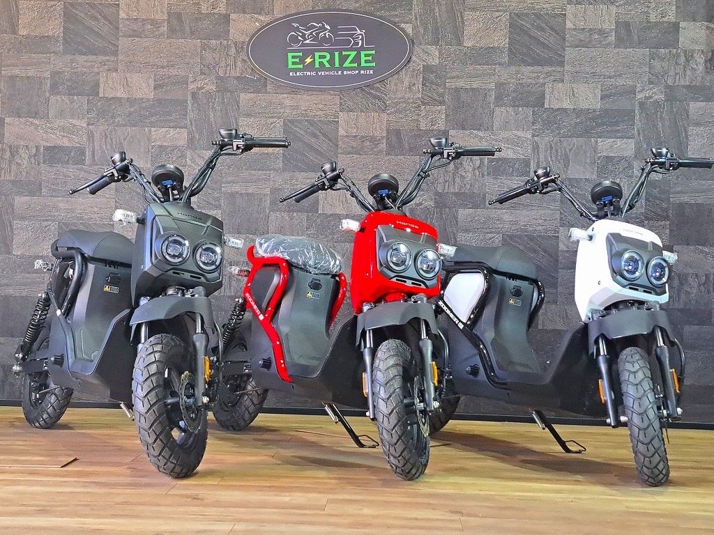 新車】無料路上教習実施中！！ホンダ 電動 ZOOMER-e マットブラック 電動スクーター！！ | バイクショップRIZE[ライズ] 福岡市西区  九大伊都キャンパス向かって左