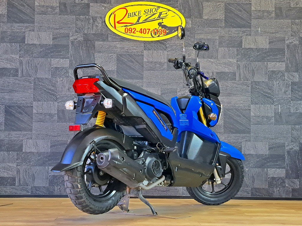 SOLD OUT！！ホンダ ズーマーX ZOOMER X 110cc 青！！10708Km | バイクショップRIZE[ライズ] 福岡市西区  九大伊都キャンパス向かって左