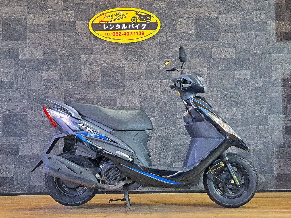 格安レンタルバイク】台湾バイク SYM GT125 ！！ | バイクショップRIZE[ライズ] 福岡市西区 九大伊都キャンパス向かって左