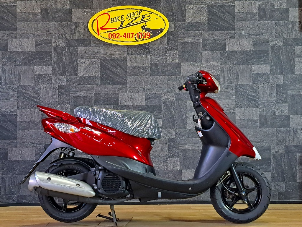 SOLD OUT！！無料路上教習実施！ヤマハ ジョグZR キャンディーレッド 14301Km | バイクショップRIZE[ライズ] 福岡市西区  九大伊都キャンパス向かって左