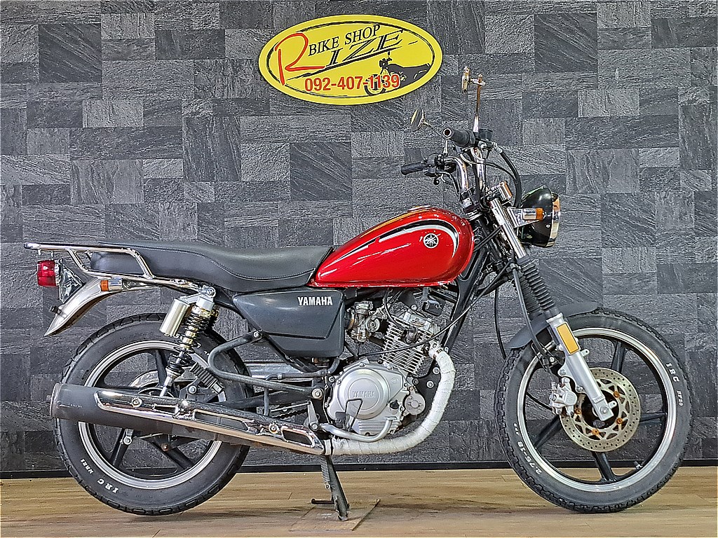 ヤマハ YB125SP 赤 カスタムメーター仕様！！ | バイクショップRIZE[ライズ] 福岡市西区 九大伊都キャンパス向かって左