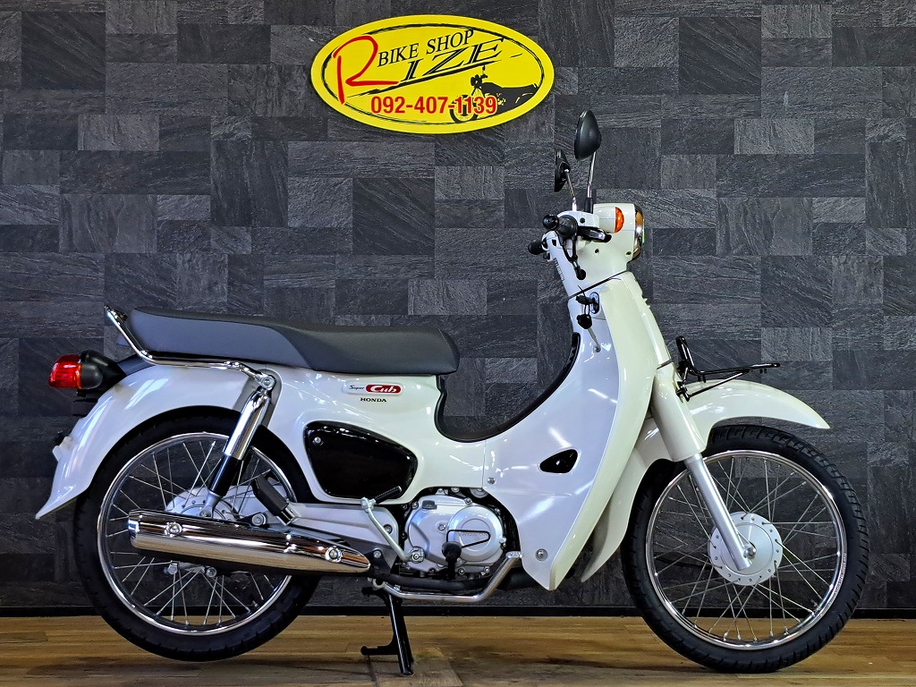 ホンダ スーパーカブ110 並行輸入車！白 6504Km | バイクショップRIZE[ライズ] 福岡市西区 九大伊都キャンパス向かって左