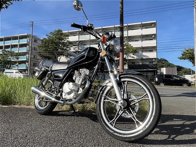 GN125 対馬に嫁ぎます(>_<)