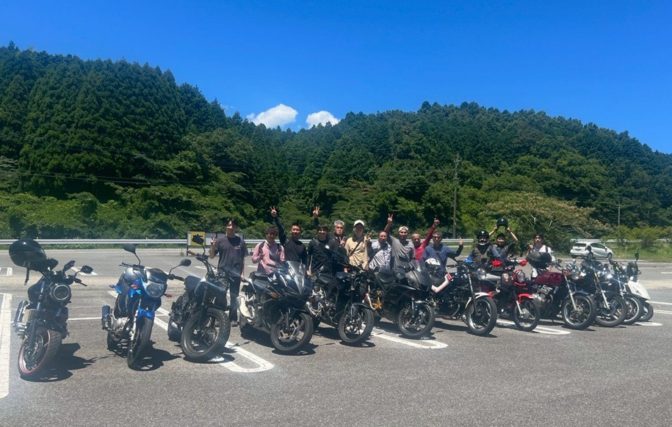 バイクショップライズ、スリーピース様合同ツーリング！
