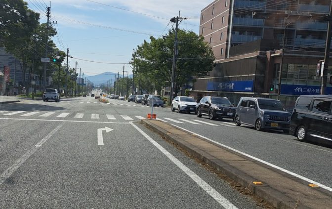 九州大学まで大渋滞！！