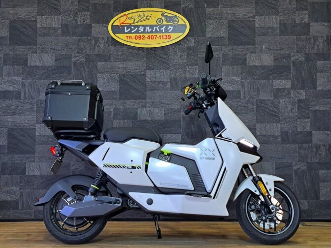 【レンタル】電動スクーター、電動バイク　NIU　F400　ボックス付き！！