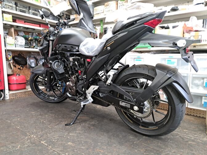 ジグサー　ＧＩＸＸＥＲ　２５０ETC取り付け納車！