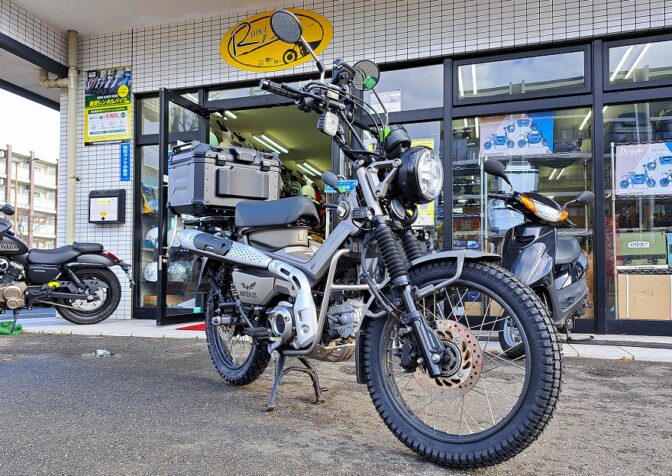 ステップアップのカブ！