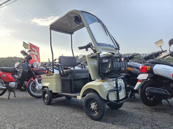 リュウド電動ミニカー004の走行動画！！