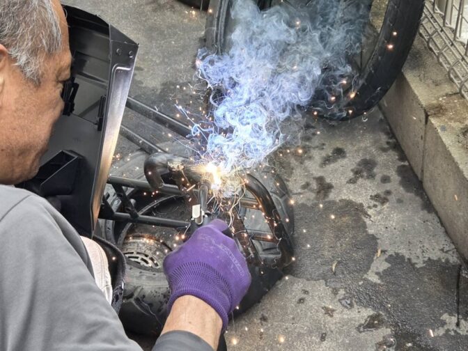 溶接機導入！！