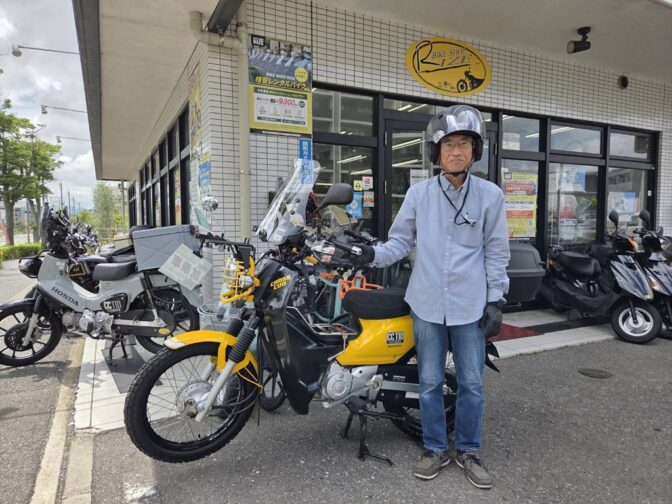 納車！！クロスカブ110カスタム車！！