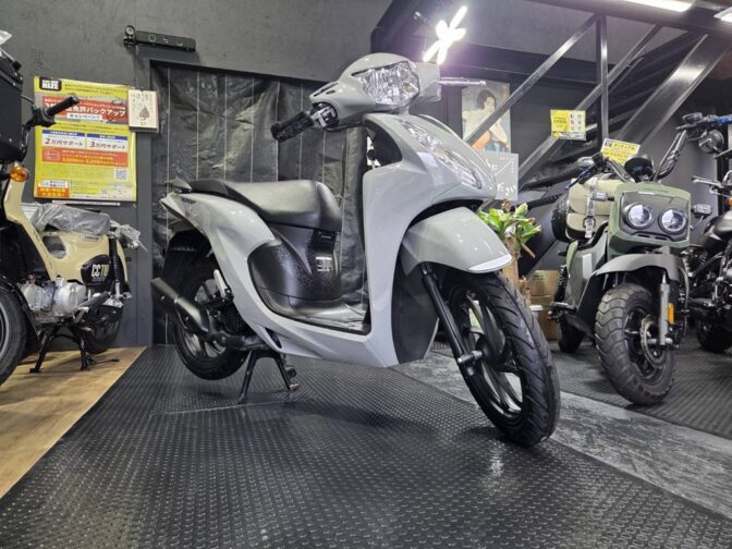 低走行でコンディション良好！人気のグレーカラー「ホンダ Dio110」が入荷しました！