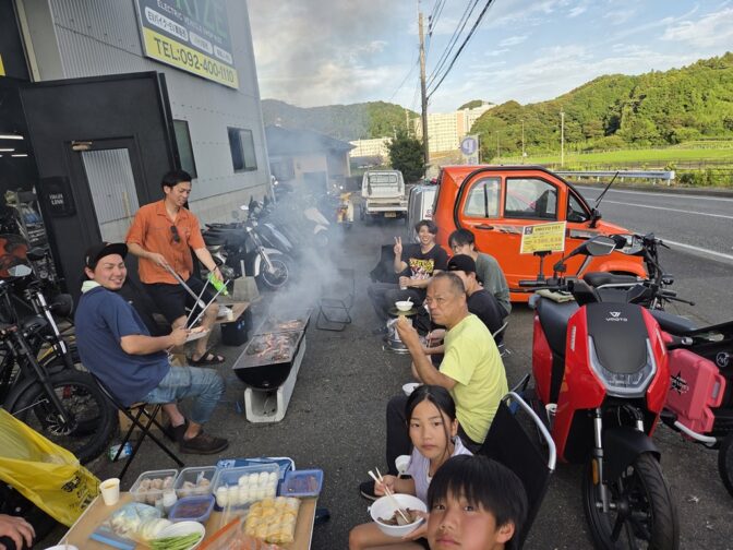 ライズBBQ、大成功でした！